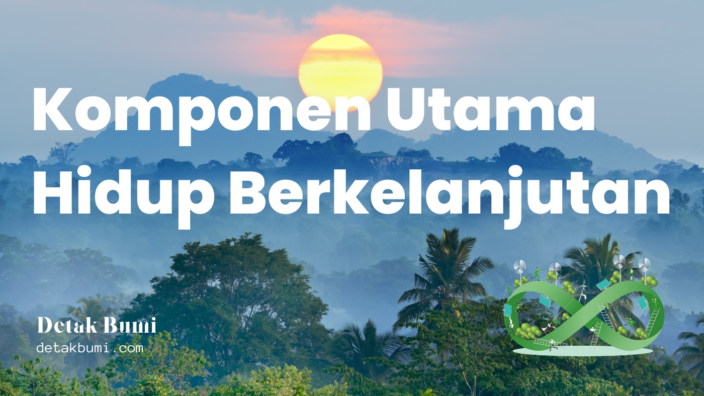 Definisi dan Komponen Utama Hidup Berkelanjutan