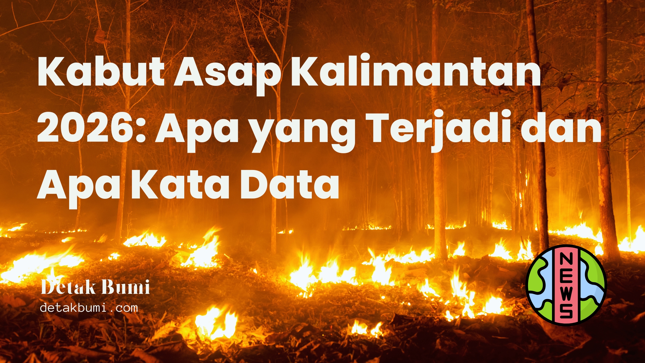 Kabut Asap Kalimantan 2026: Apa yang Terjadi dan Apa Kata Data